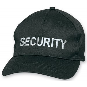 Baseball-Cap "SECURITY/SECURITE"